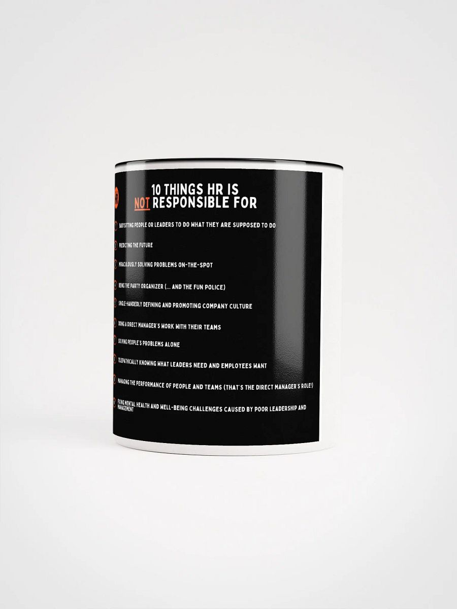 10 Things HR is Not Responsible For Mug product image (3)