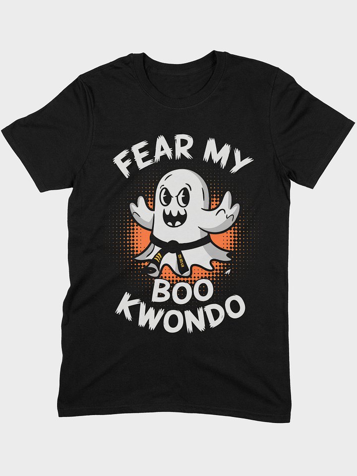 Funny Taekwondo Halloween Shirt – Boo Kwondo Ghost Martial Arts Tee product image (1)