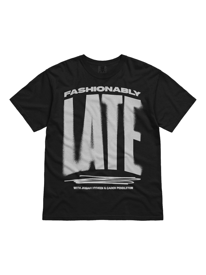 Large Graphic Tee (Black) product image (1)