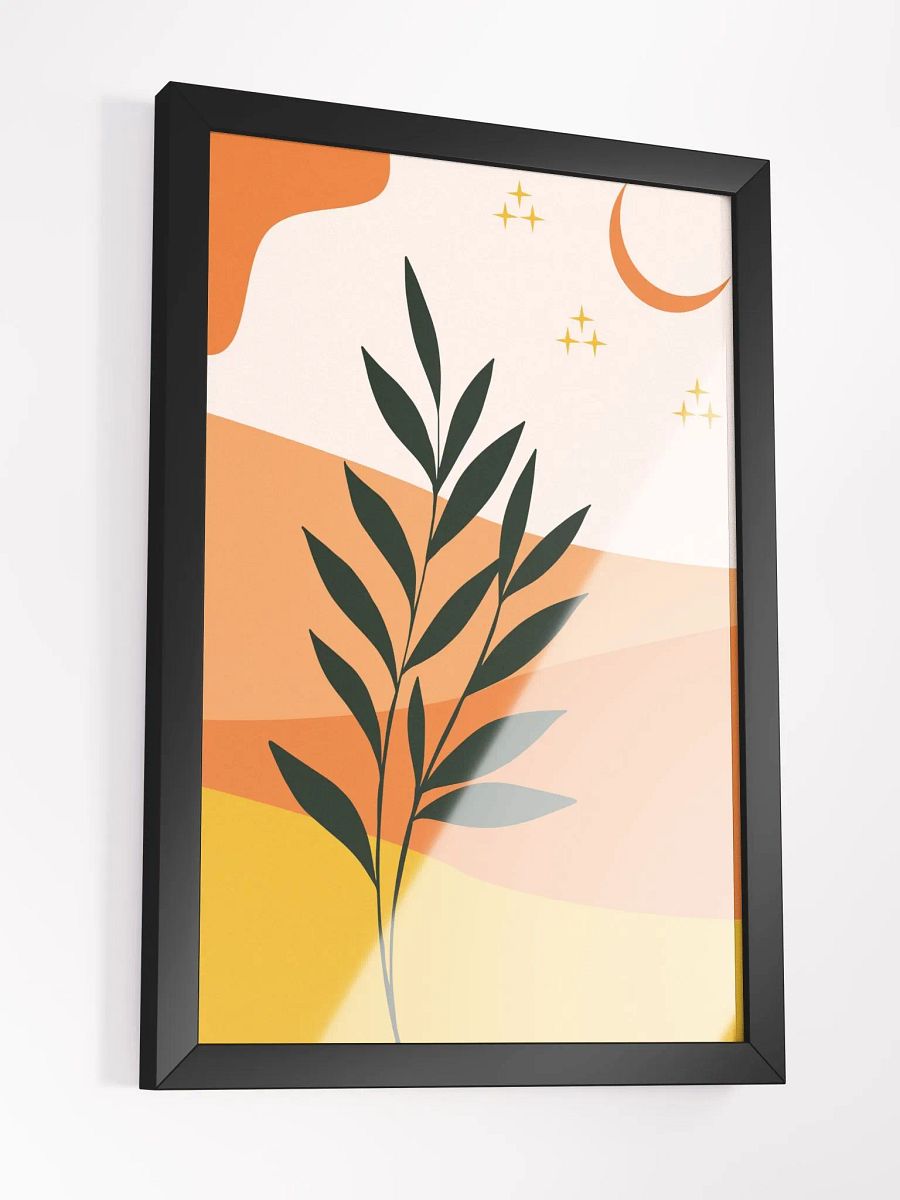Celestial Leafy Branch Matte Poster product image (15)
