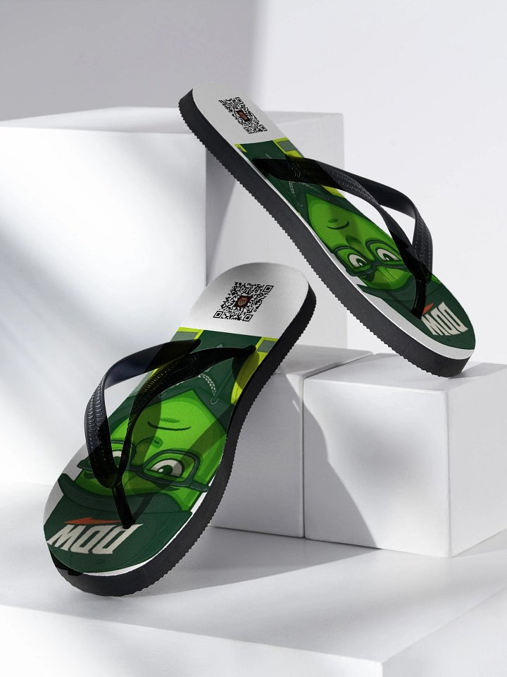 🟢 Step on the Dew – Official DDW Flip-Flops 🟢 product image (2)