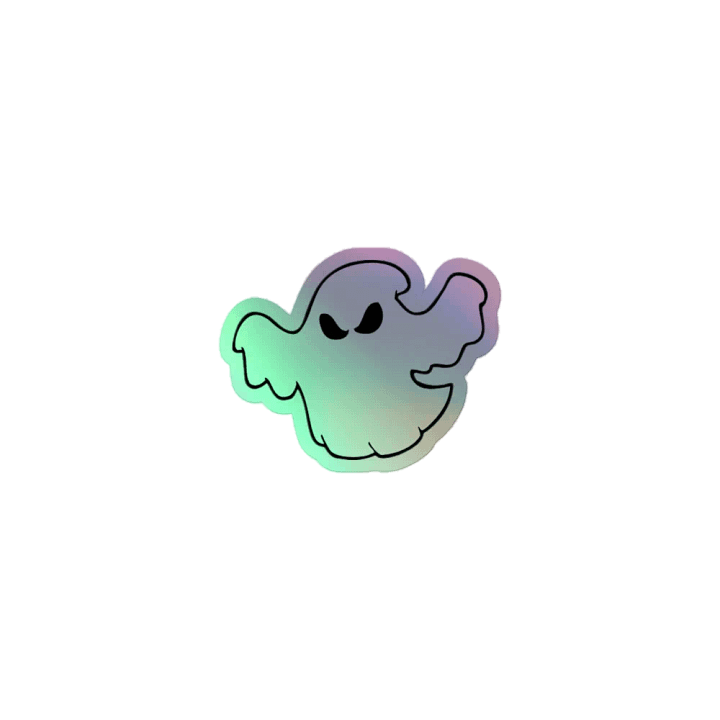 Ghosts Of Paris Holographic Sticker product image (1)