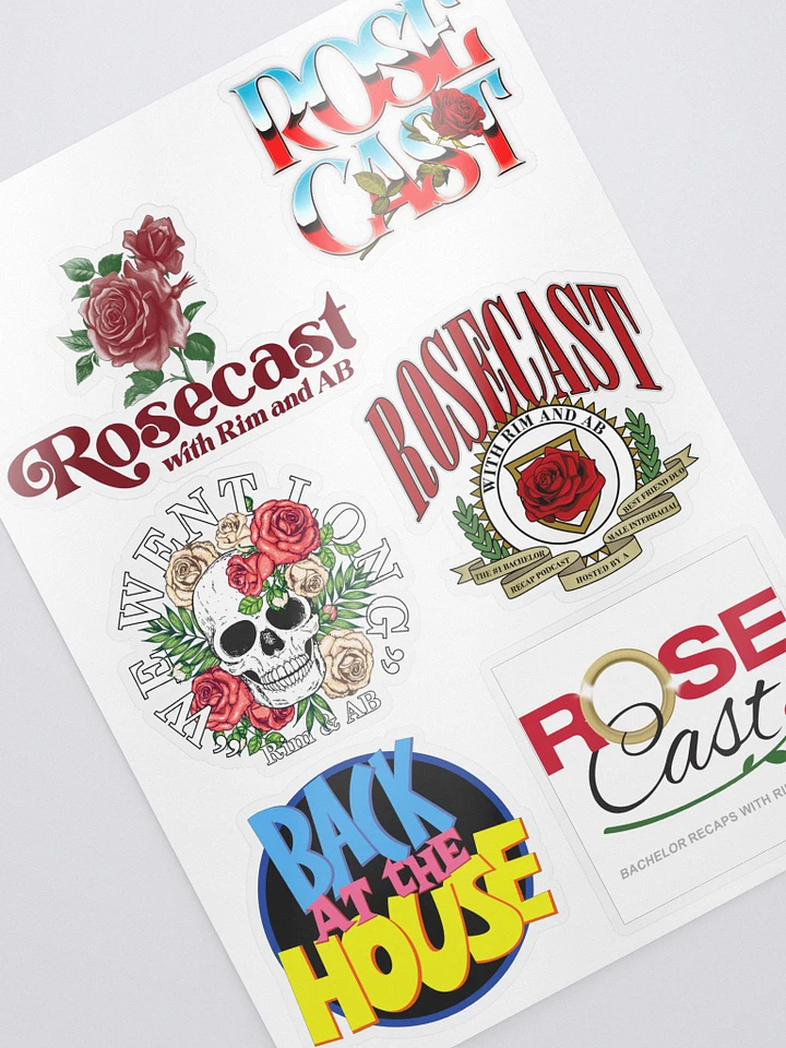 Rosecast Sticker Sheet product image (1)
