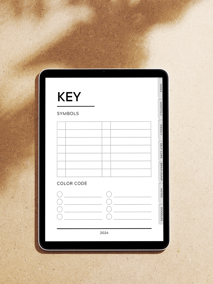 Minimalist Planner & Journal - Undated product image (3)