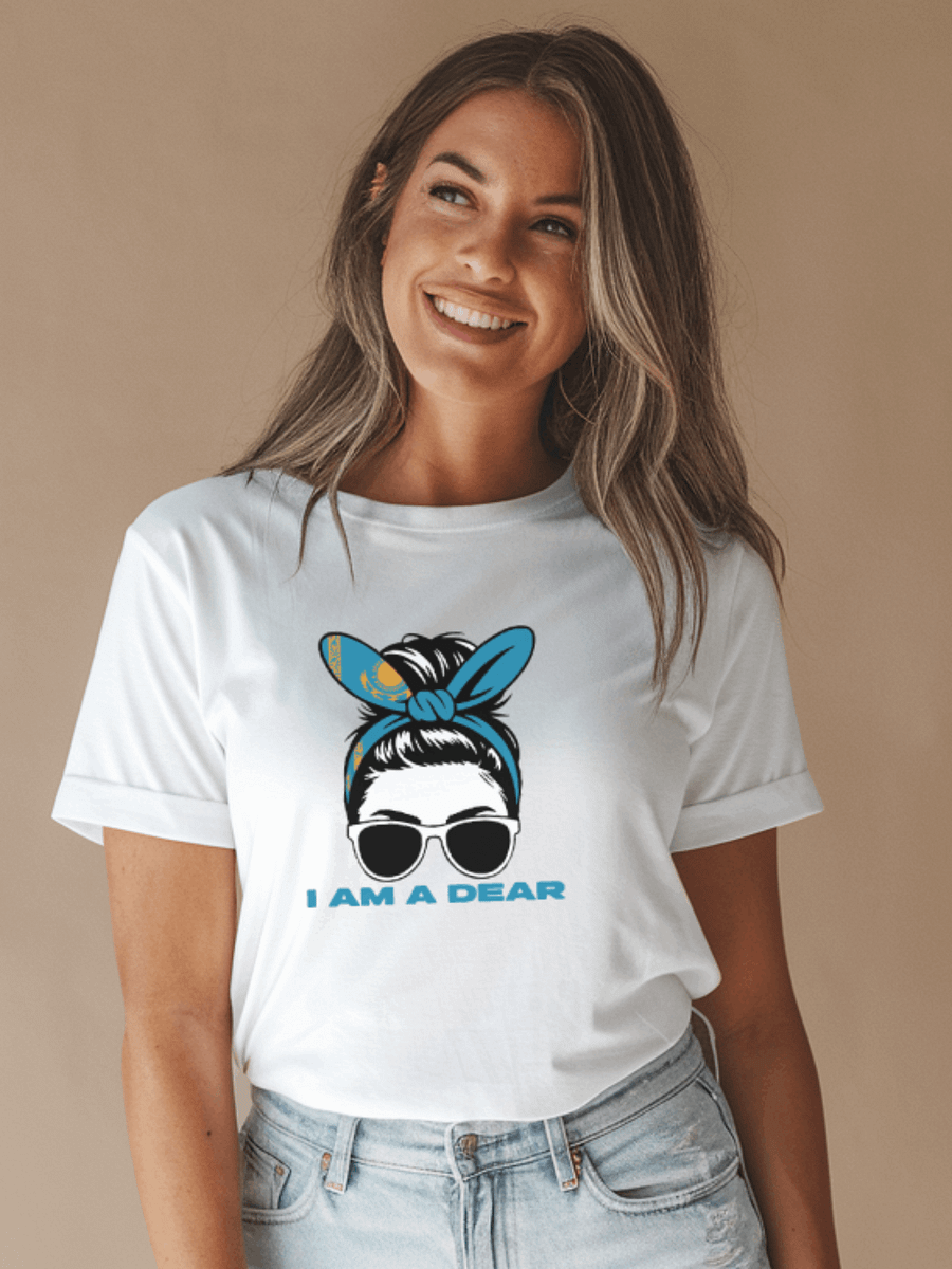 Singer From Kazakhstan Bella Canva T-Shirt Unisex product image (53)
