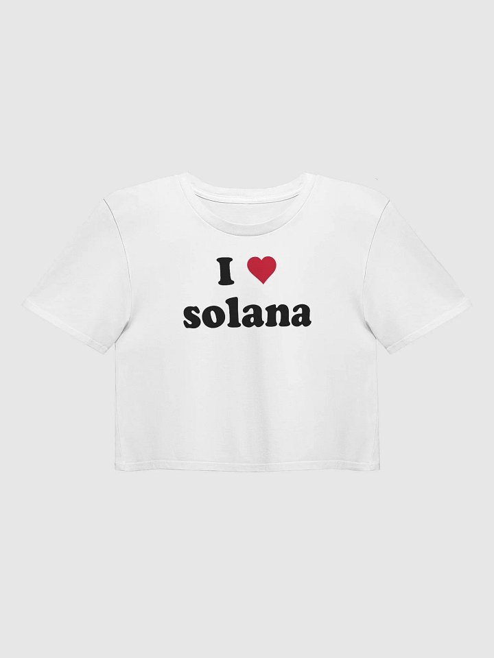 I ♡ solana Crop Tee product image (1)
