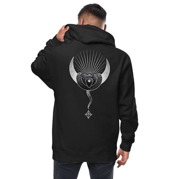 𝖘𝖊𝖗𝖕𝖊𝖓𝖙𝖊 fleece zip-up hoodie product image (1)