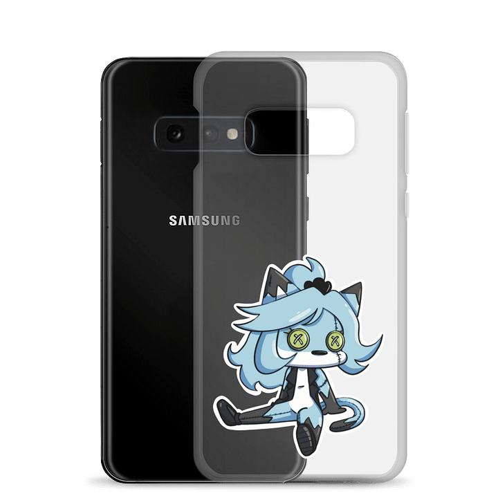 Patchwork Ashy Clear Phone Case product image (2)