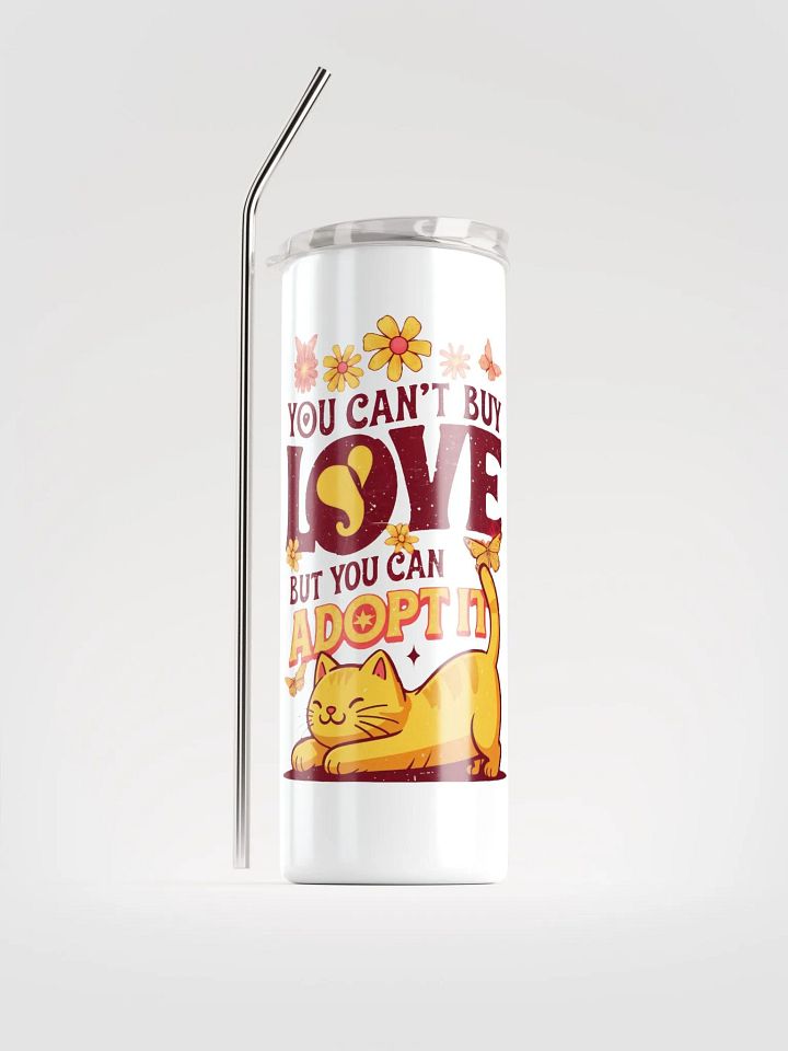 you cant buy love stainless steel cup product image (1)