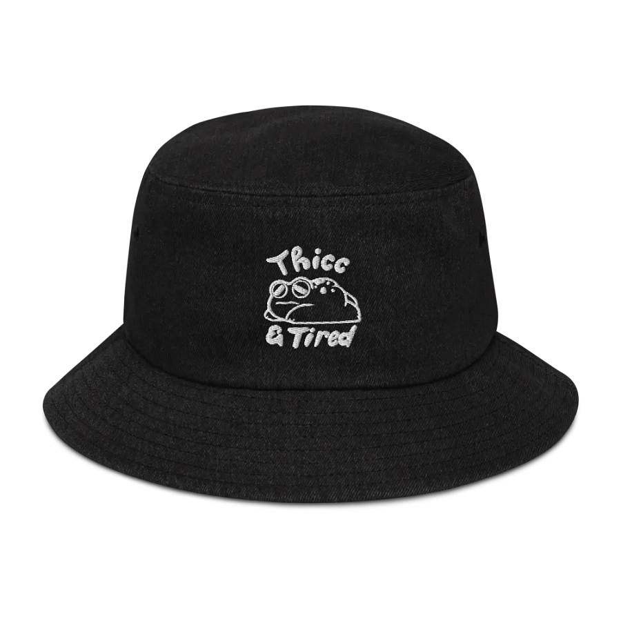 Thicc & Tired - White product image (1)