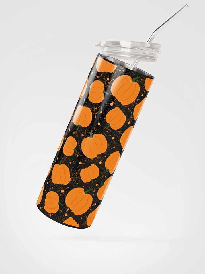 Festive Pumpkin Stainless Steel Tumbler product image (2)