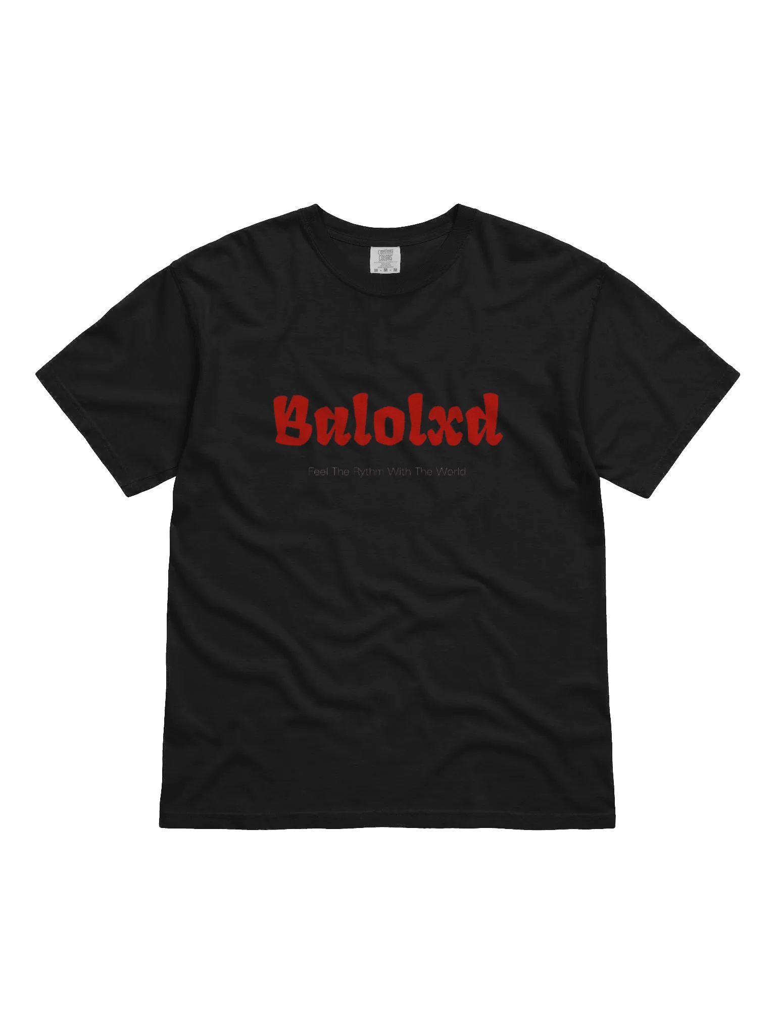 Balolxd FEEL THE RYTHM WITH THE WORLD T-SHIRT product image (2)