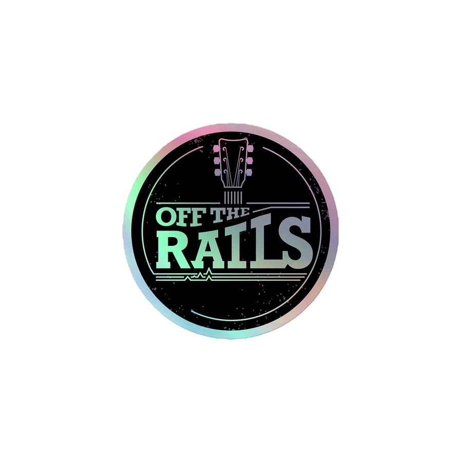 Off The Rails Holo Sticker product image (1)