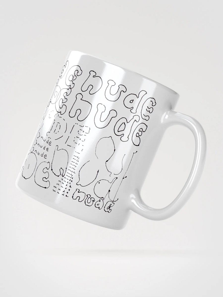 Nude White Glossy Mug product image (5)