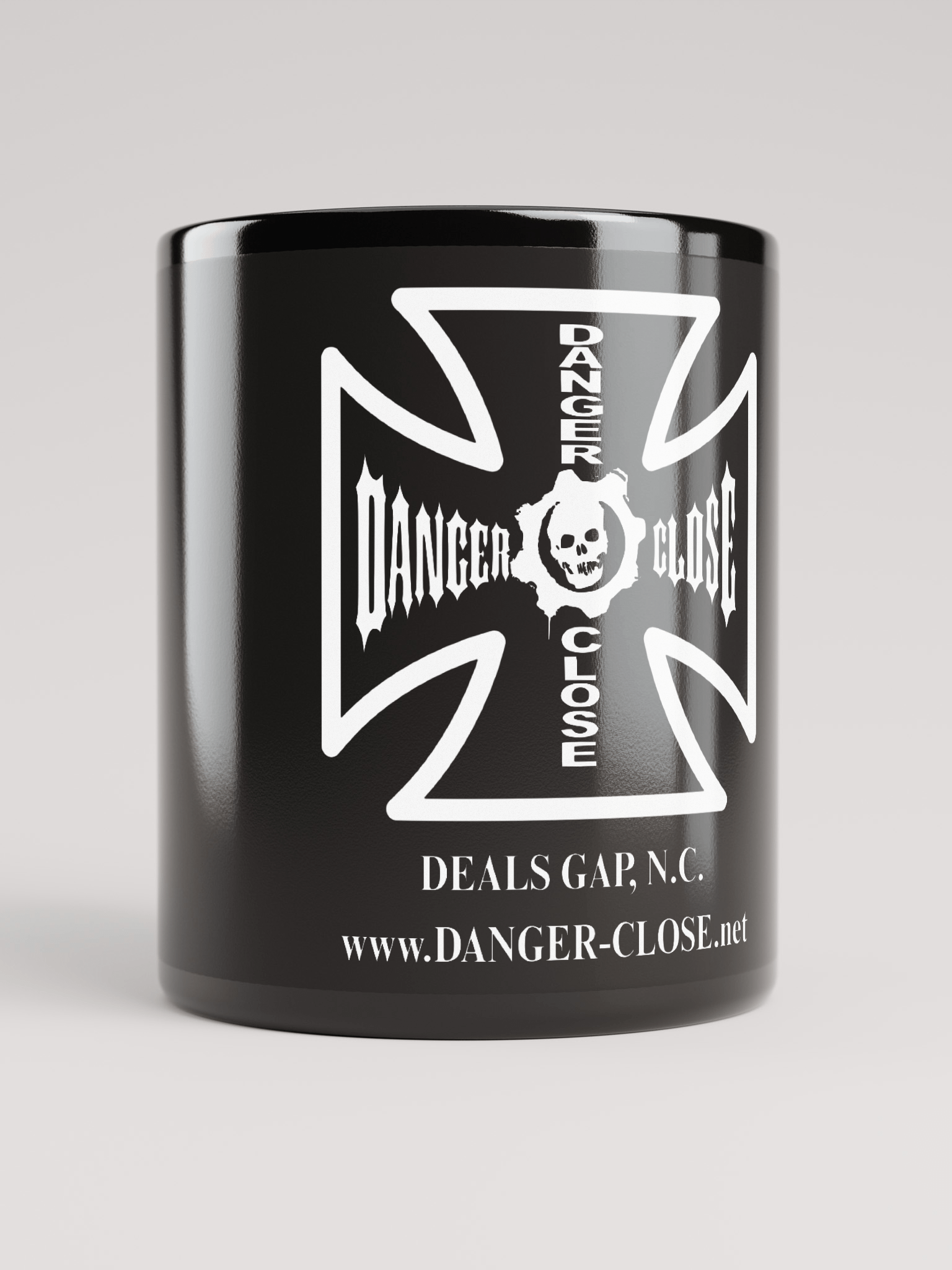 DANGER CLOSE COFFEE CUP (BLACK) product image (1)