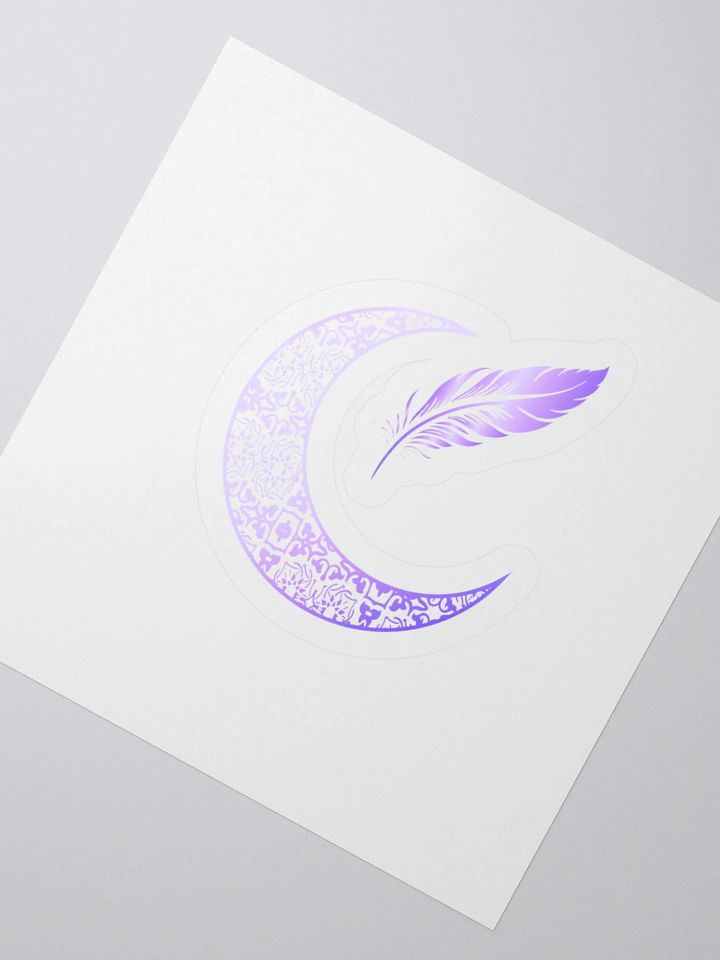 Ravenwood Writing Logo (Purple) Sticker product image (7)