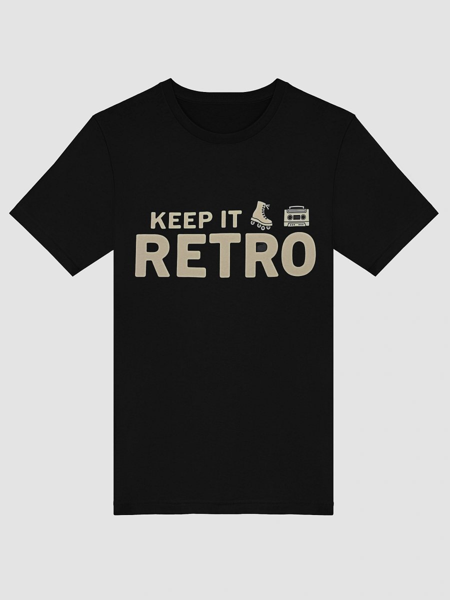 Retro Roller Skates & Boombox Tee product image (5)