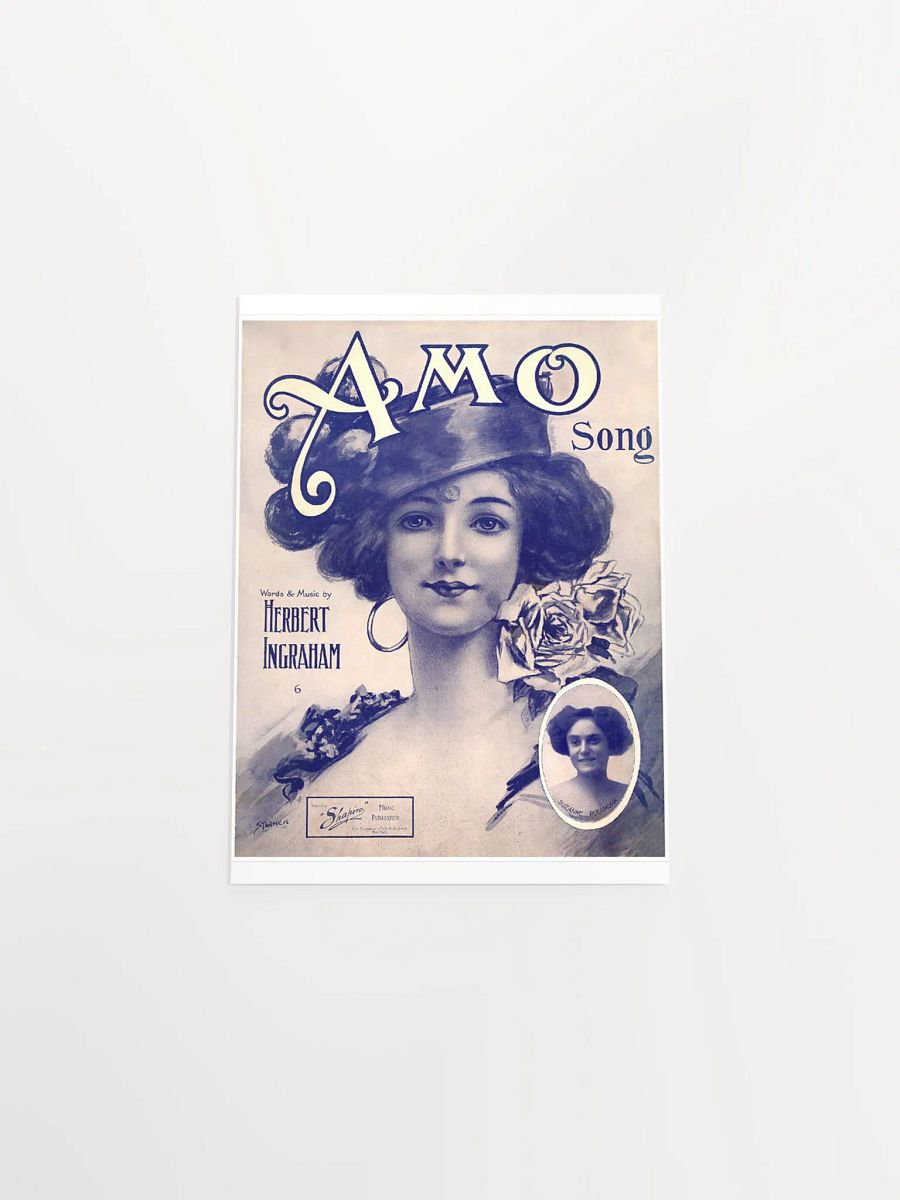 AMO Vintage Sheet Music Poster product image (7)