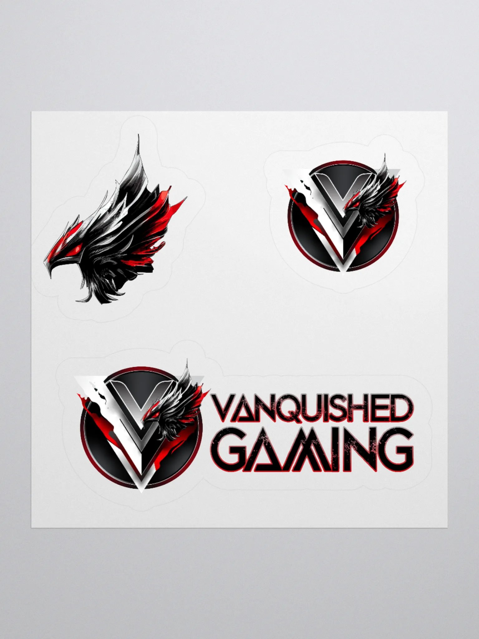 Vanquished Gaming Sticker Pack product image (1)