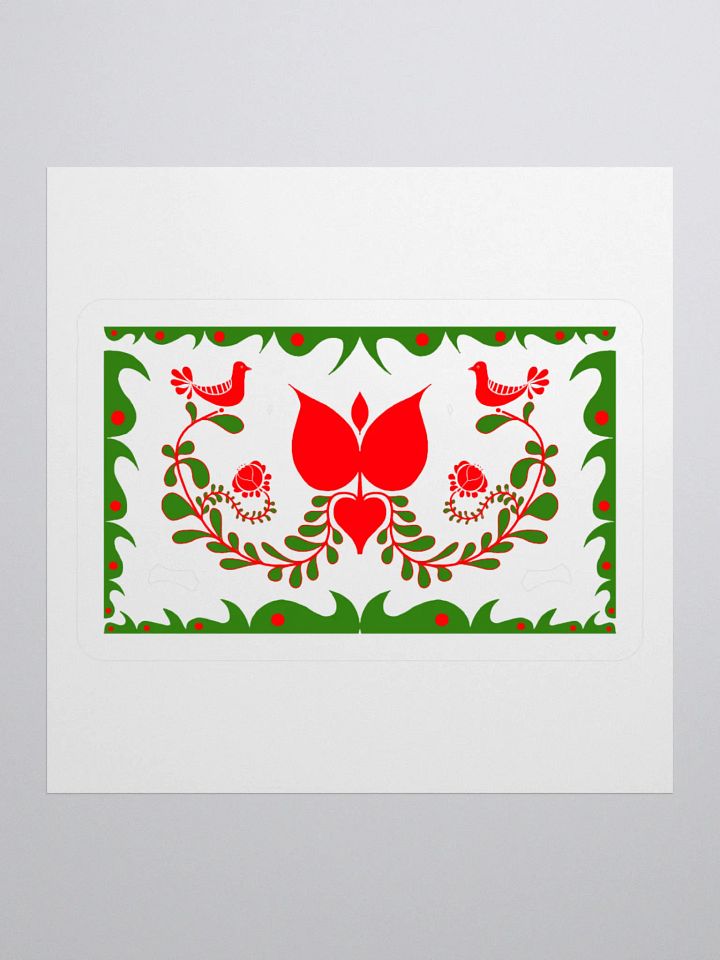 Hungarian Garden Kiss Cut Stickers product image (4)