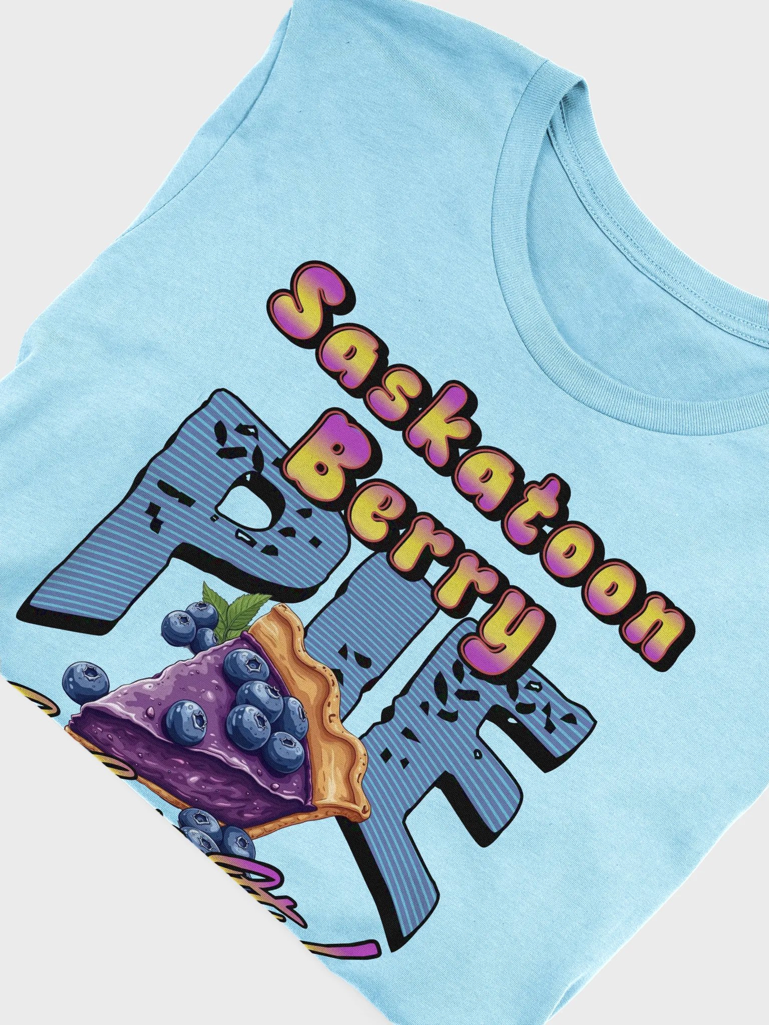 Saskatoon Berry Pie I Love It Delight T-Shirt product image (3)