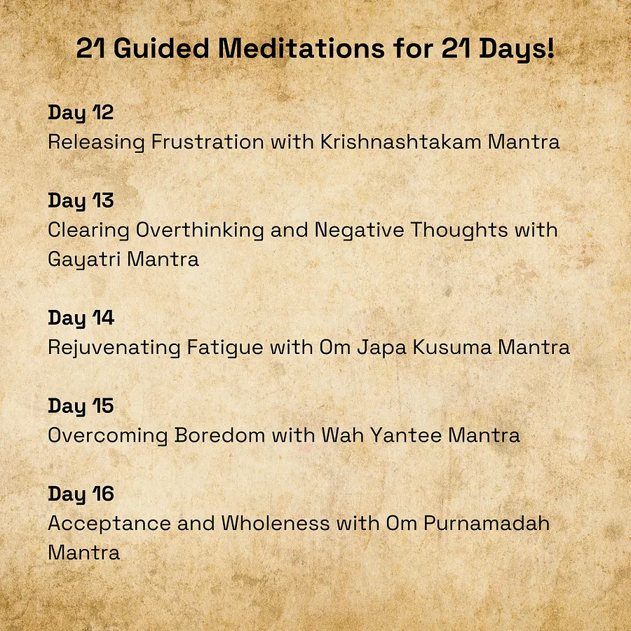 21 Sacred Mantras for Transformation [Digital Download] product image (4)