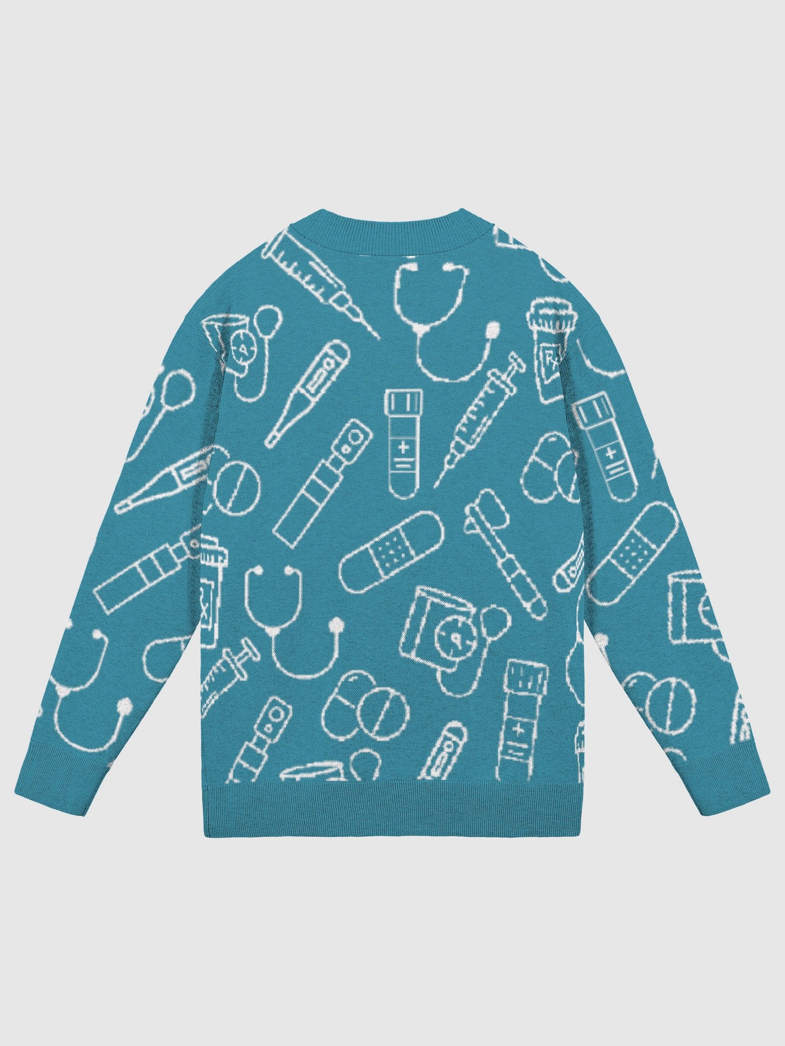 the clinic cardigan (cyan) product image (2)