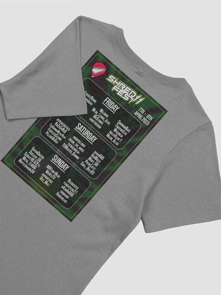 Girly Fit Shredfest 11 Lineup Tee product image (1)