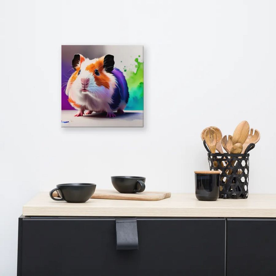 Cute Guinea Pig Digital Painting - v2 product image (8)