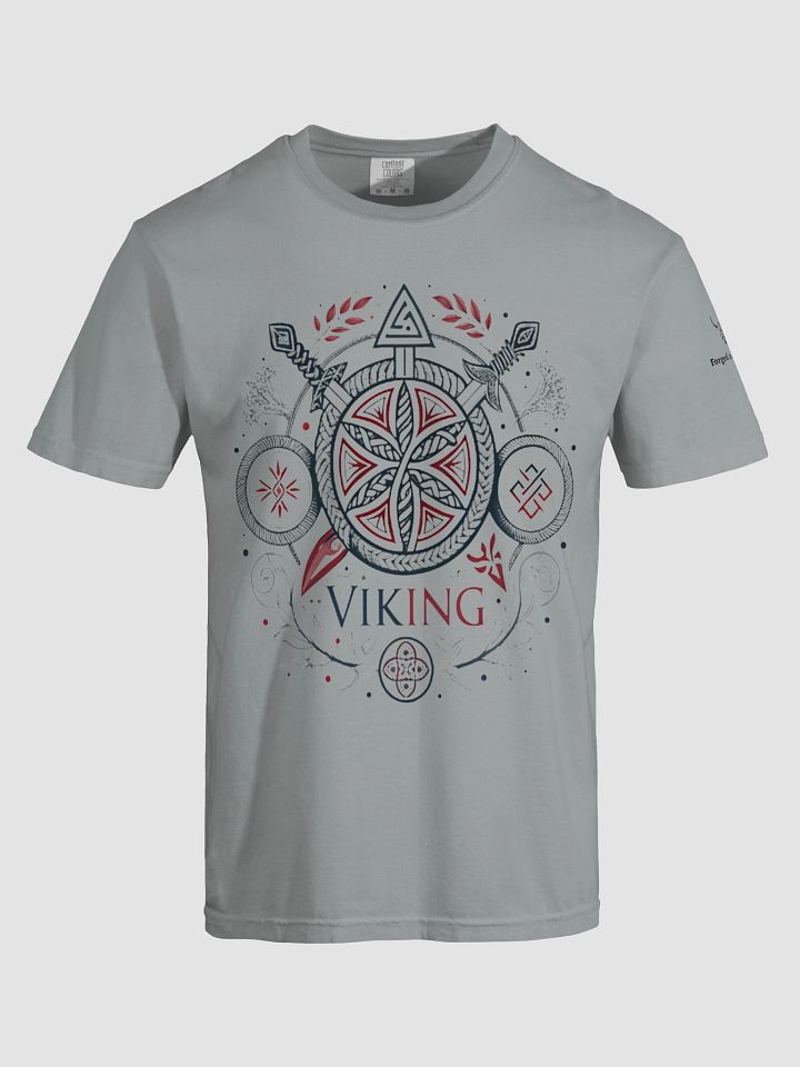 Forged In Valhalla: Emblem of the Eternal Viking Tee product image (33)