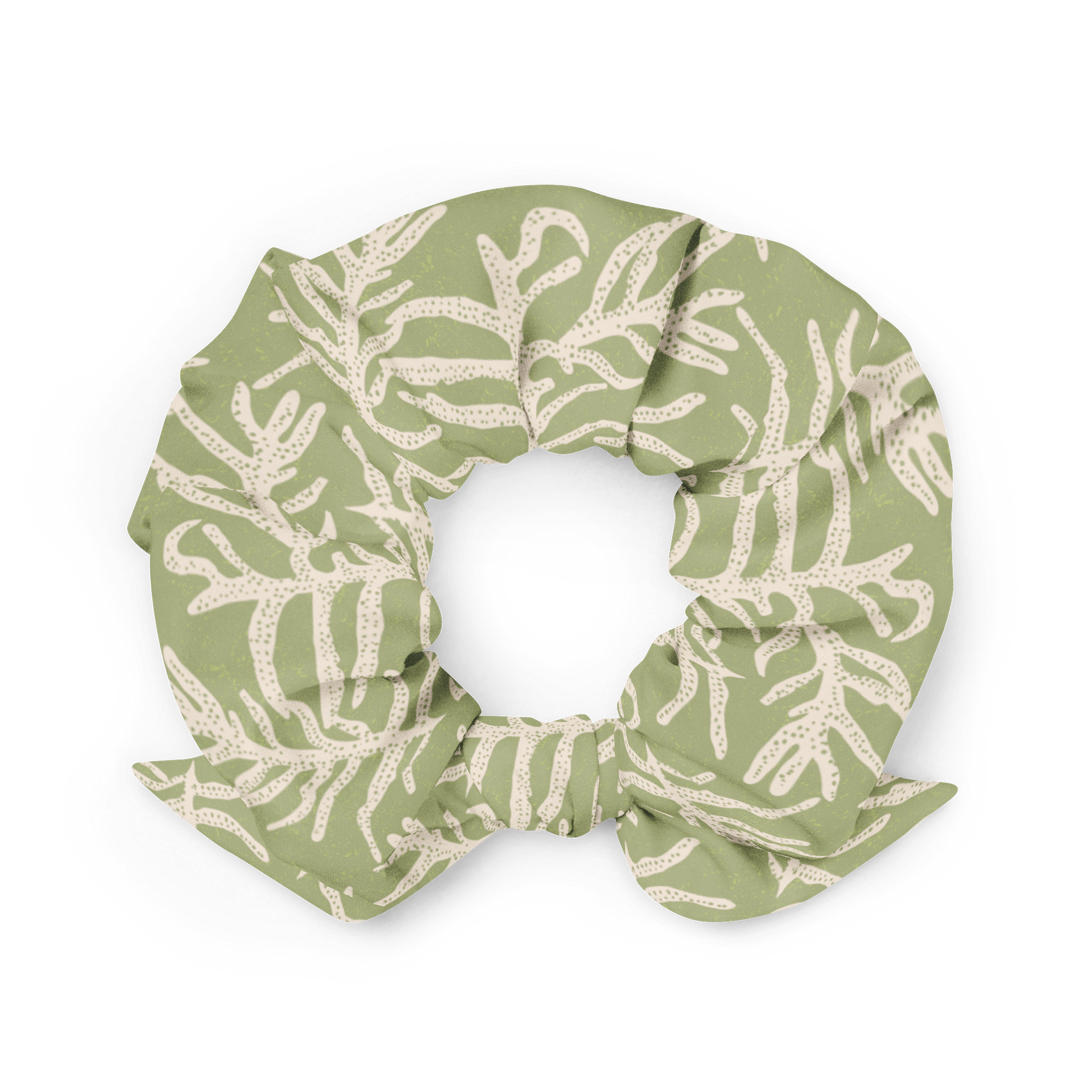 Tropical Leaves All-Over Print Scrunchie product image (2)