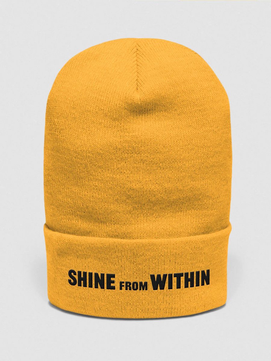 Shine From Within - Cuffed Beanie product image (4)