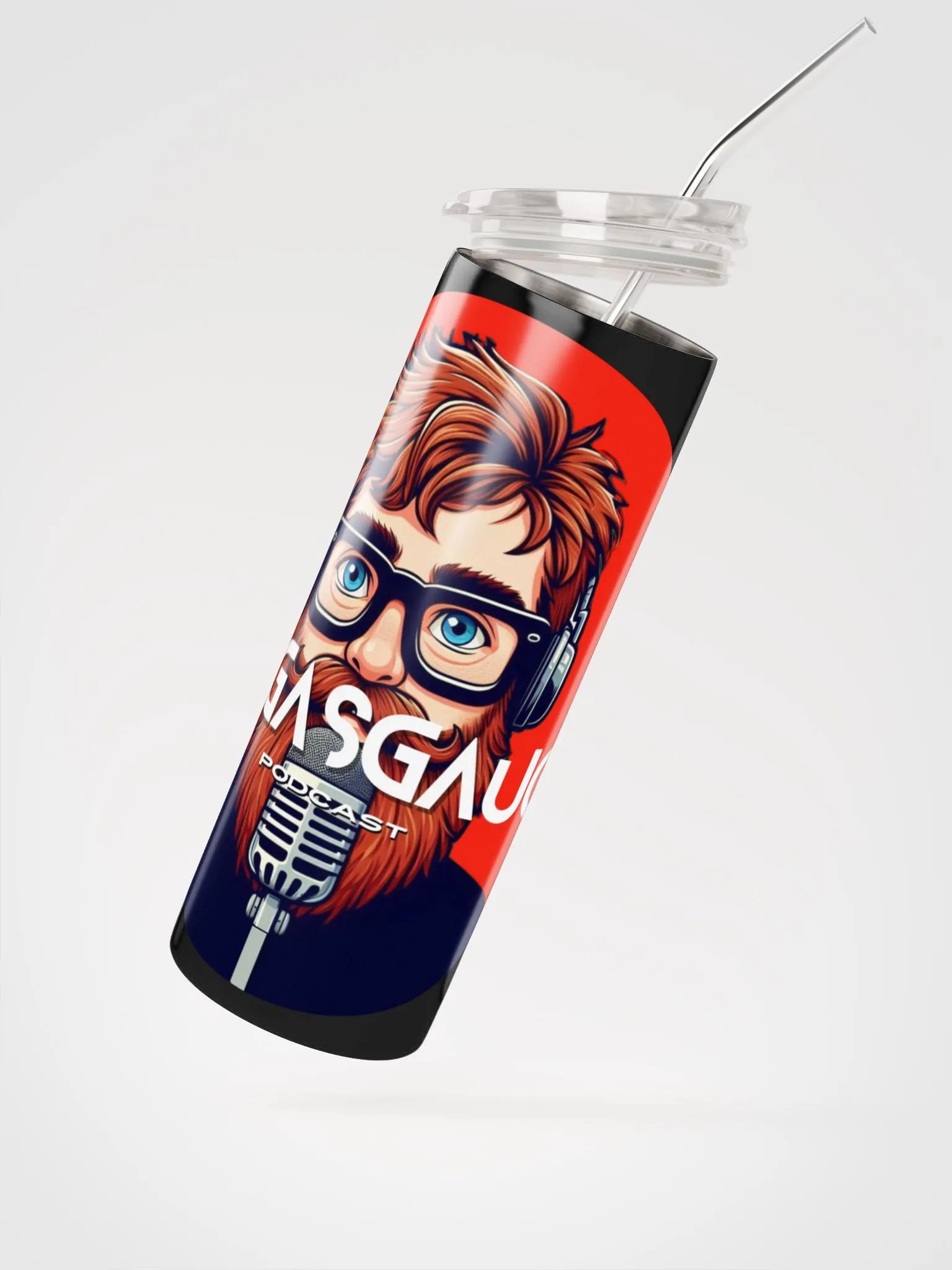 The Gas Gauge Podcast Stainless Steel Tumbler product image (2)