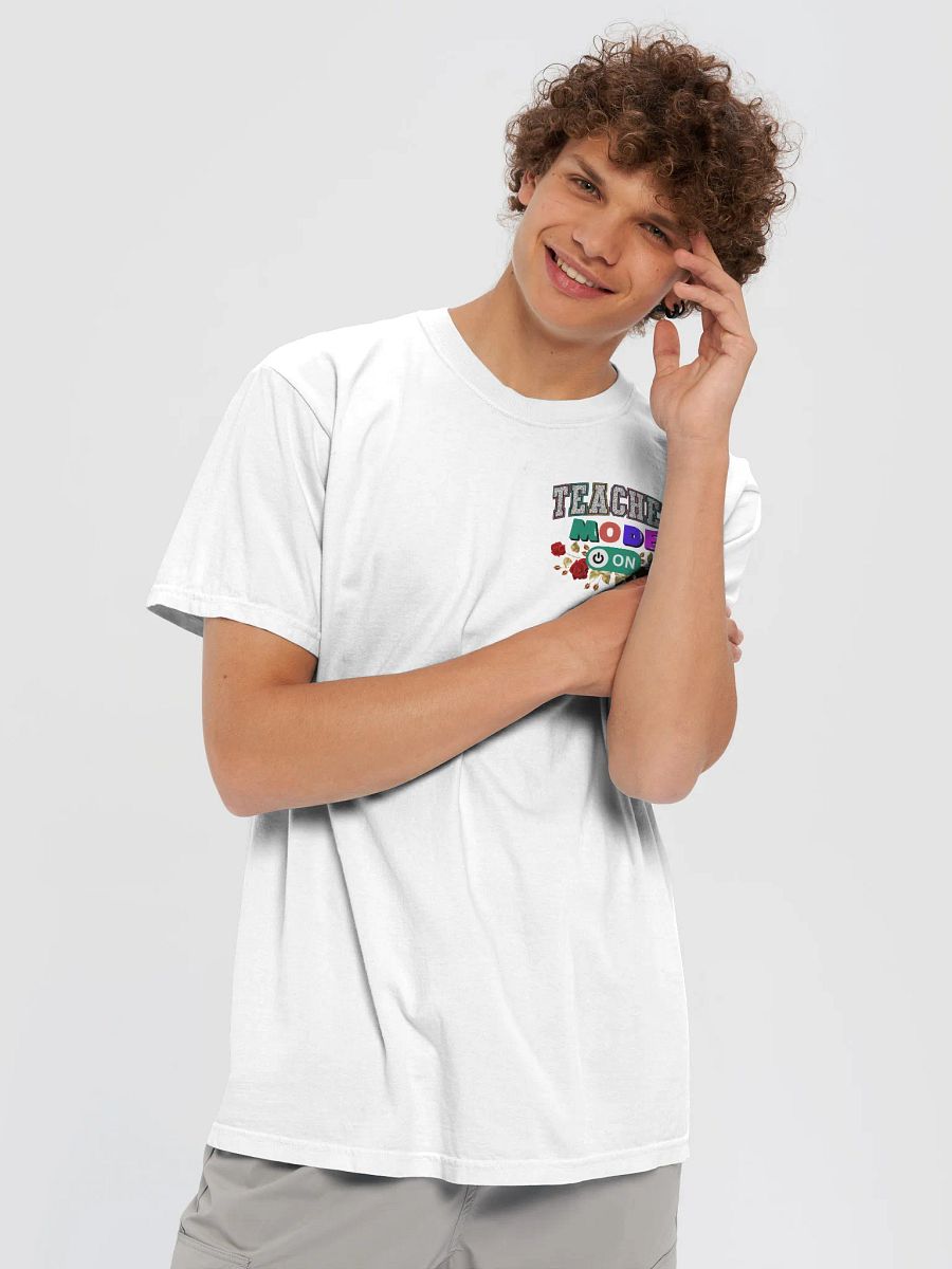 Teacher Mode On, Floral Teachers Comfort Colors T-shirt product image (31)