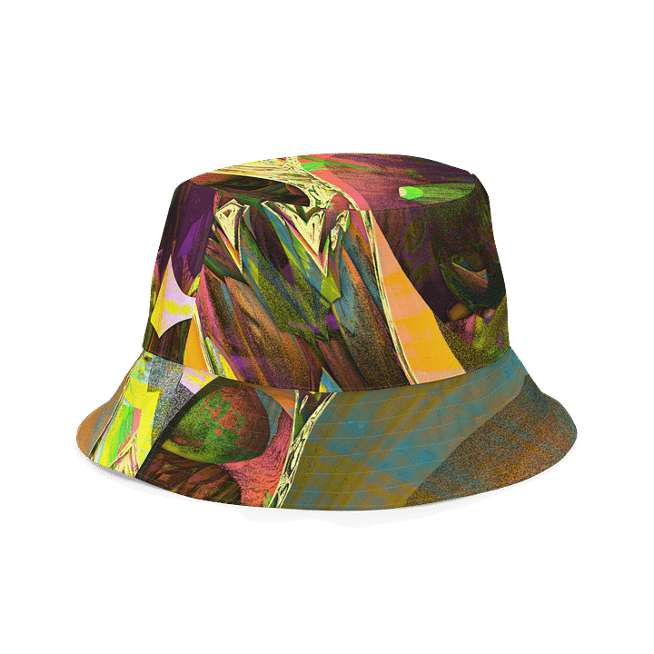 Neon Bubbles Reversible Bucket Hat product image (2)