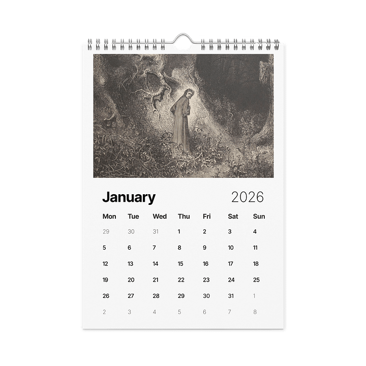 INFERNO 2026 calendar! product image (2)