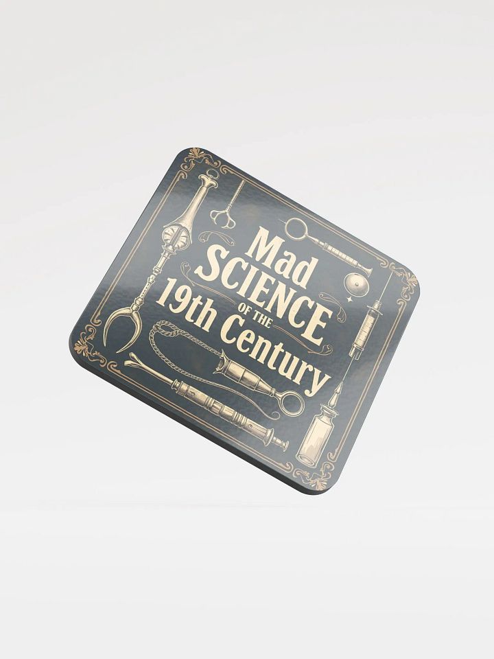 Mad Science of the 19th Century Cork Coaster Set product image (1)