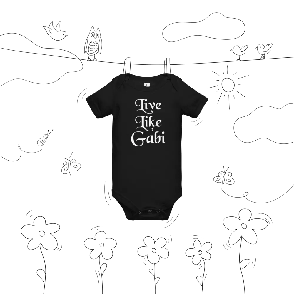 Live Like Gabi Baby Onesie product image (9)