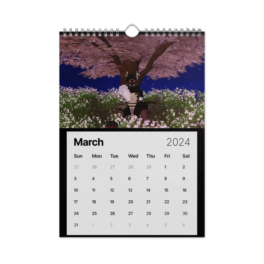 Golden Wolf's calendar product image (9)