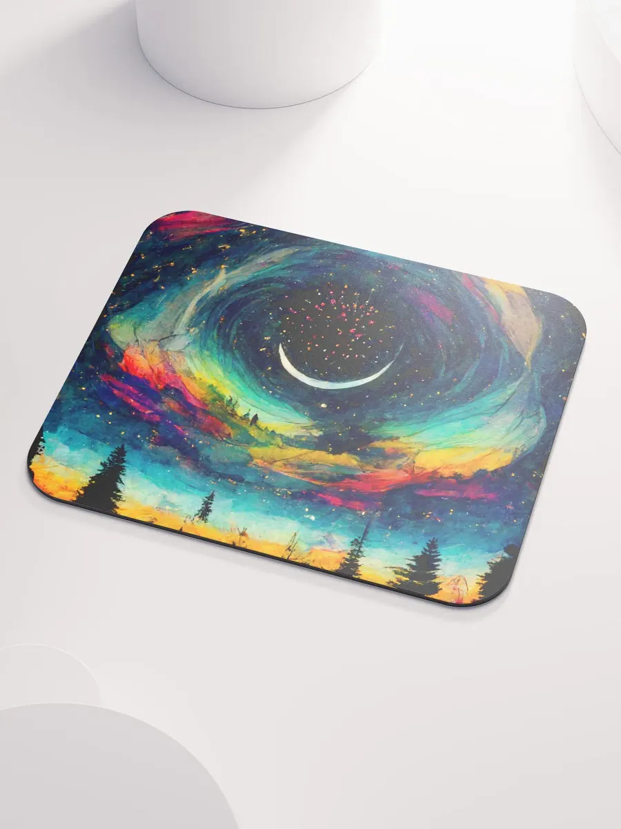 Whimsical Crescent Moon Mouse Pad product image (3)