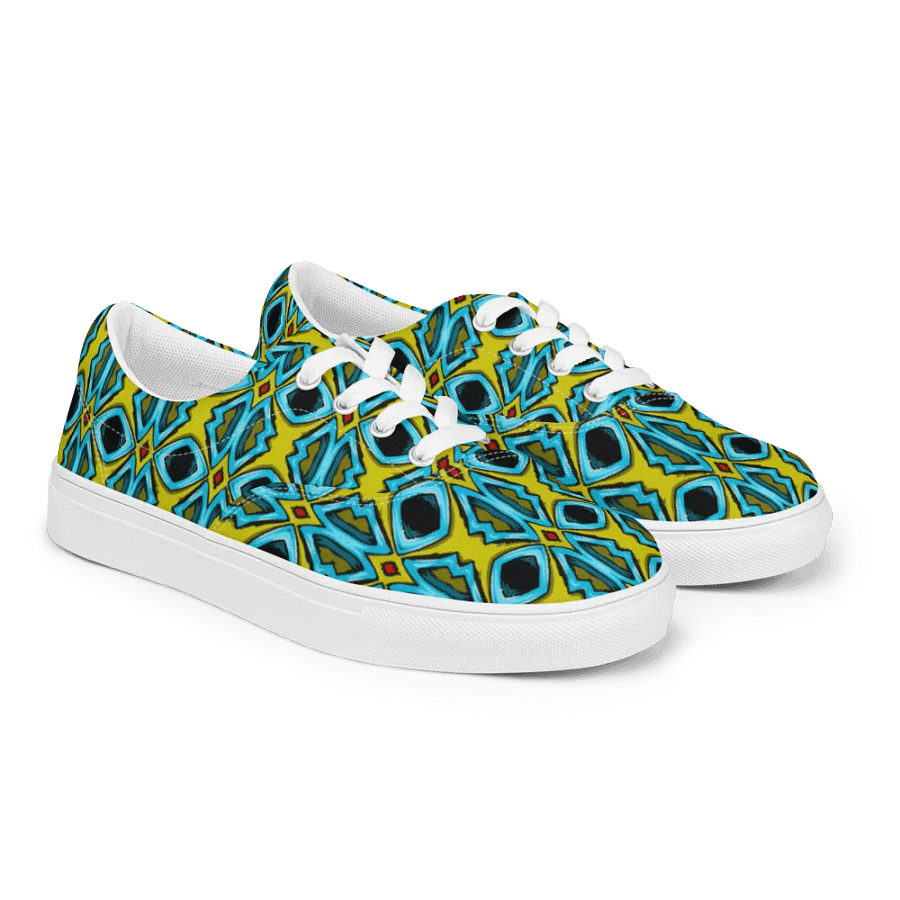 To Funky | Women's Lace-Up Canvas Shoes product image (6)