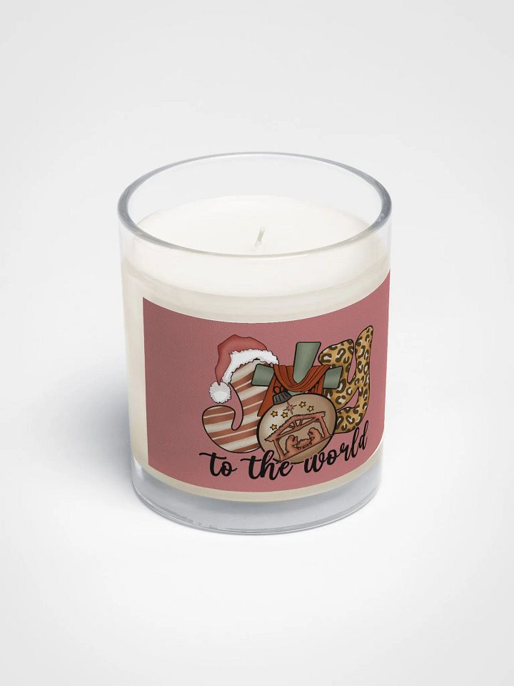 Joy to the World Soy Wax Candle product image (2)