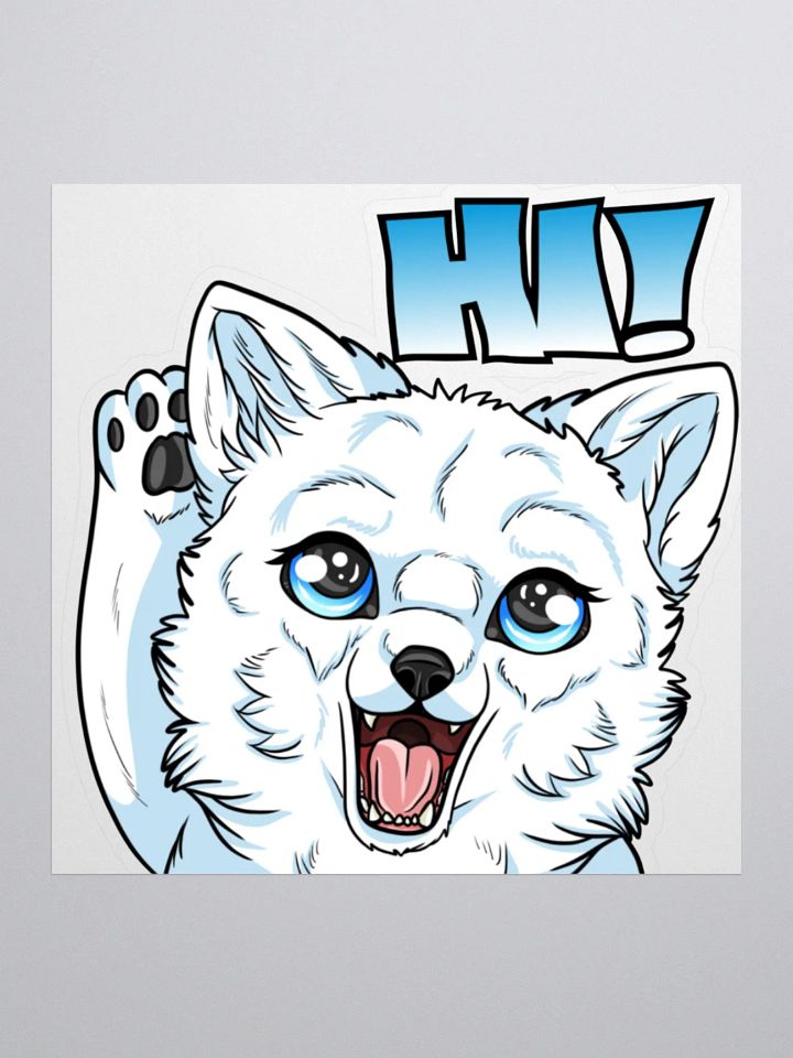 Hi Emote Sticker product image (1)