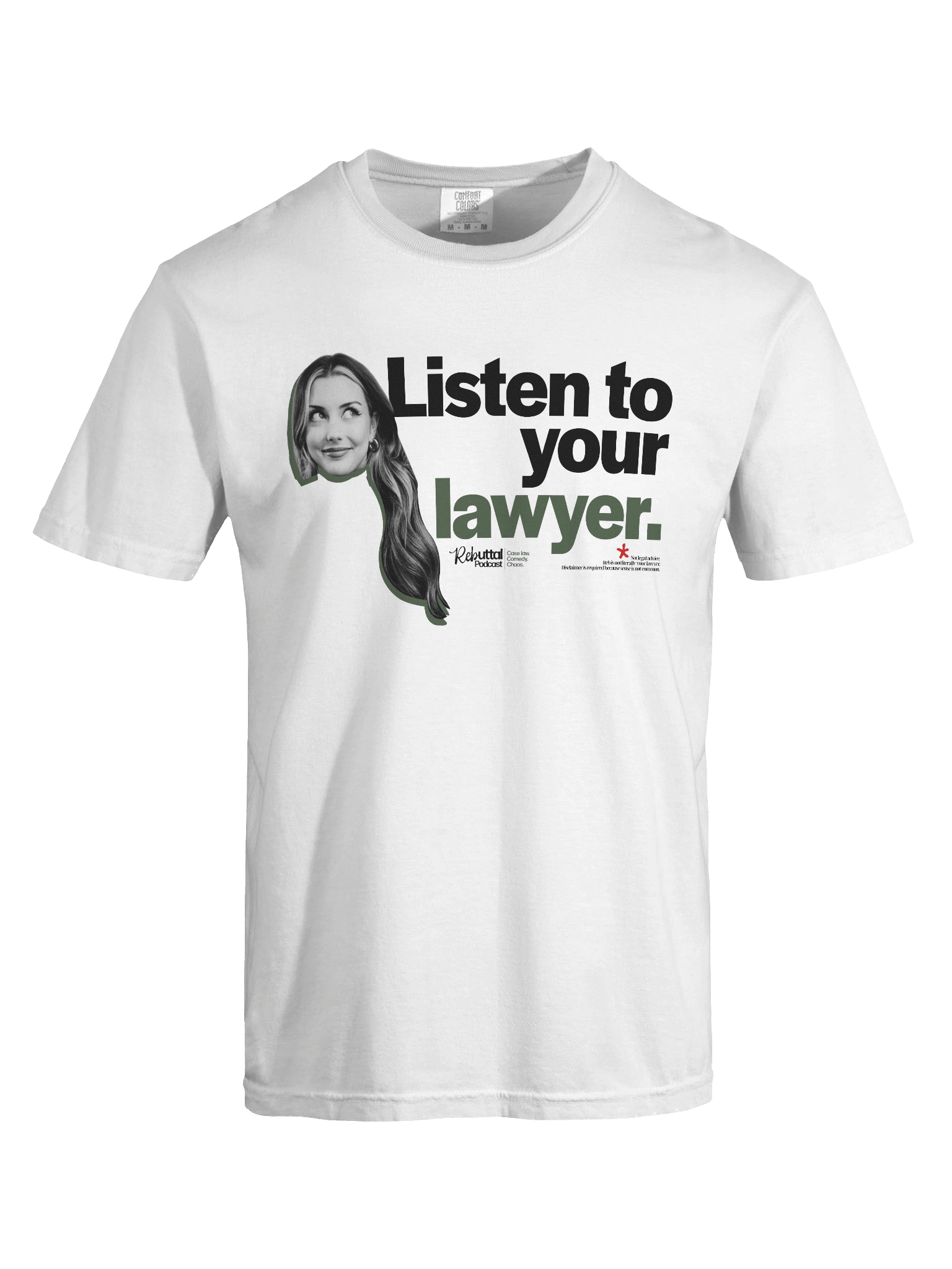 Listen To Your Lawyer Classic Reb T-Shirt product image (7)