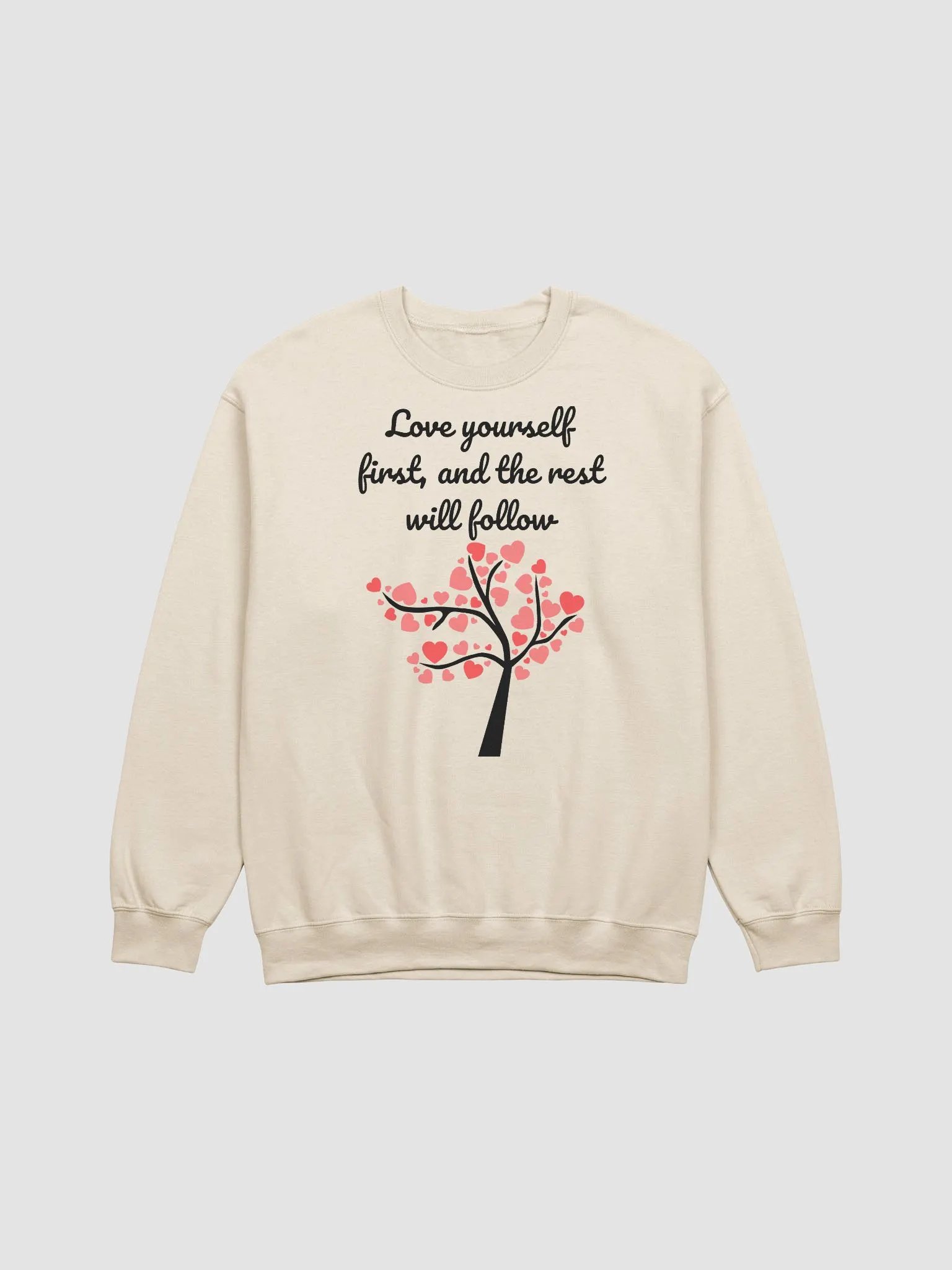 Love yourself sweatshirt product image (2)