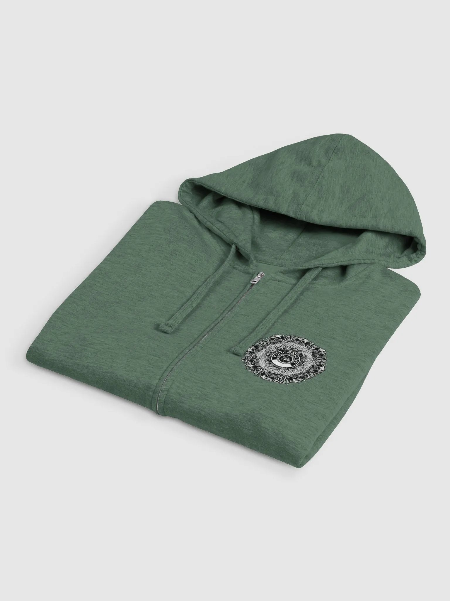 Holy Carp: Independent Trading Co. Fleece Zip Up Hoodie product image (2)
