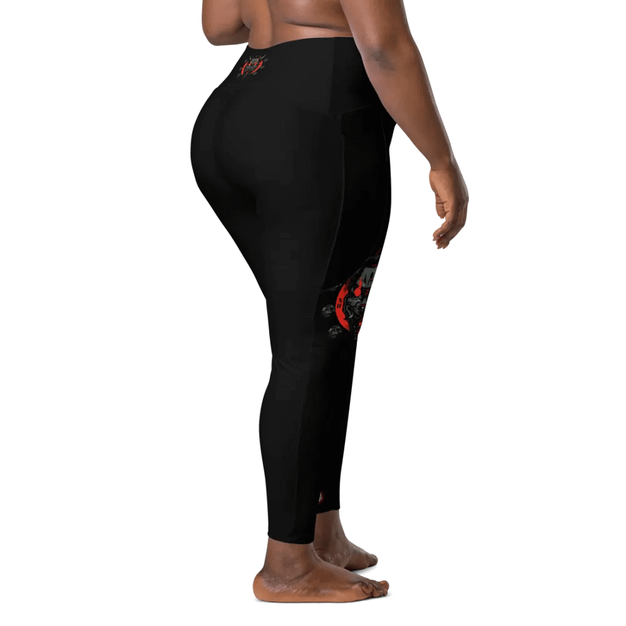 demon soul square up women's pocket leggings product image (12)