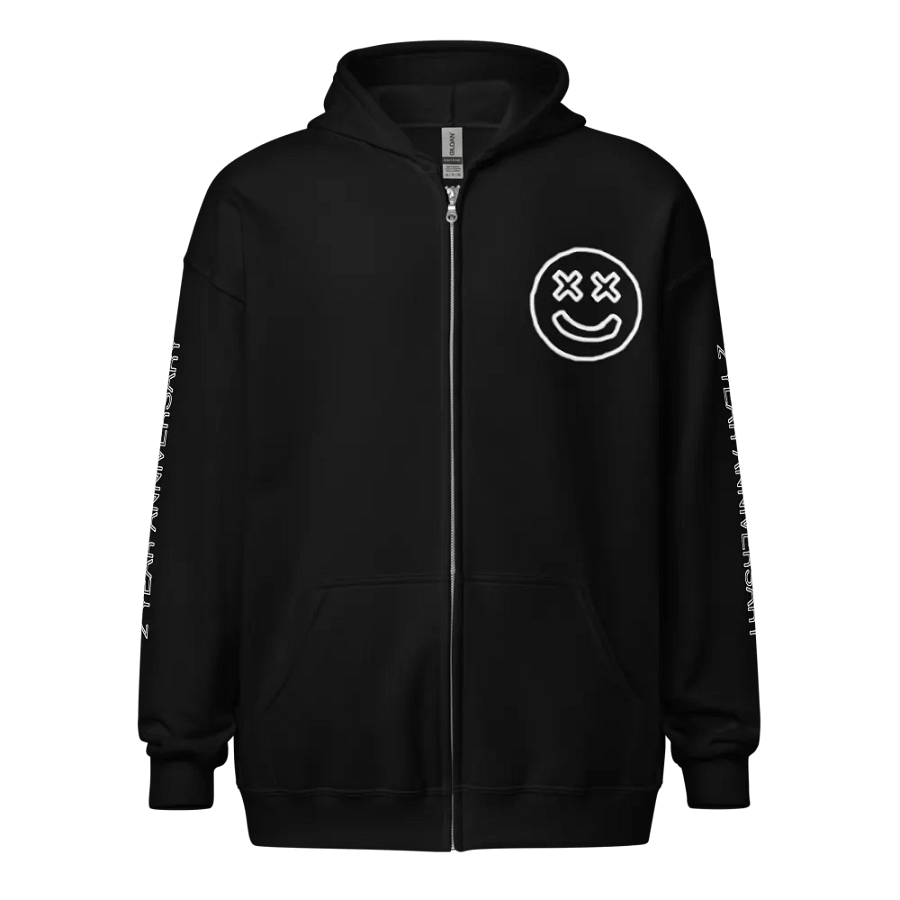 Buddies Club Zip Up Hoodie (Dark Mode) product image (3)
