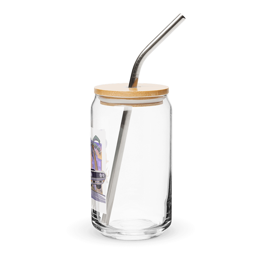 Cat-astrophic Fur-ocius Purrsuit Glass Cup product image (3)