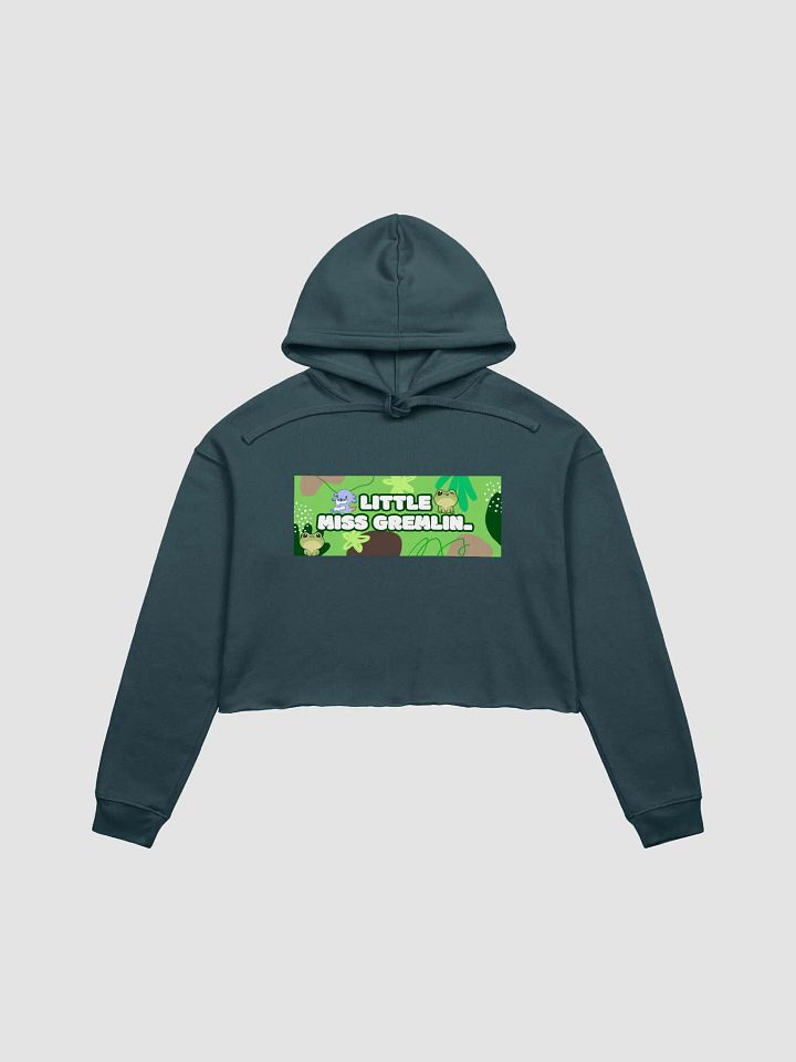 Whimsical Little Miss Gremlin Crop Hoodie product image (5)